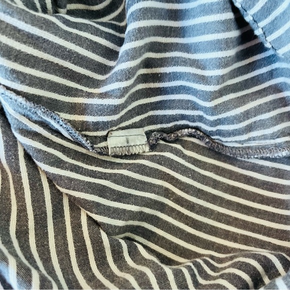 Ruff Hewn Blue and White Striped Shirt - Picture 7 of 12